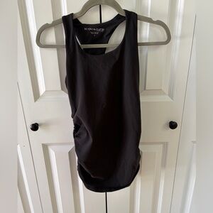 Beyond The Bump by Beyond Yoga Bases Covered Maternity Tank Top S